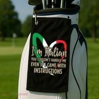 Funny Italian Sayings Im Italian Golf Towel thumb 2