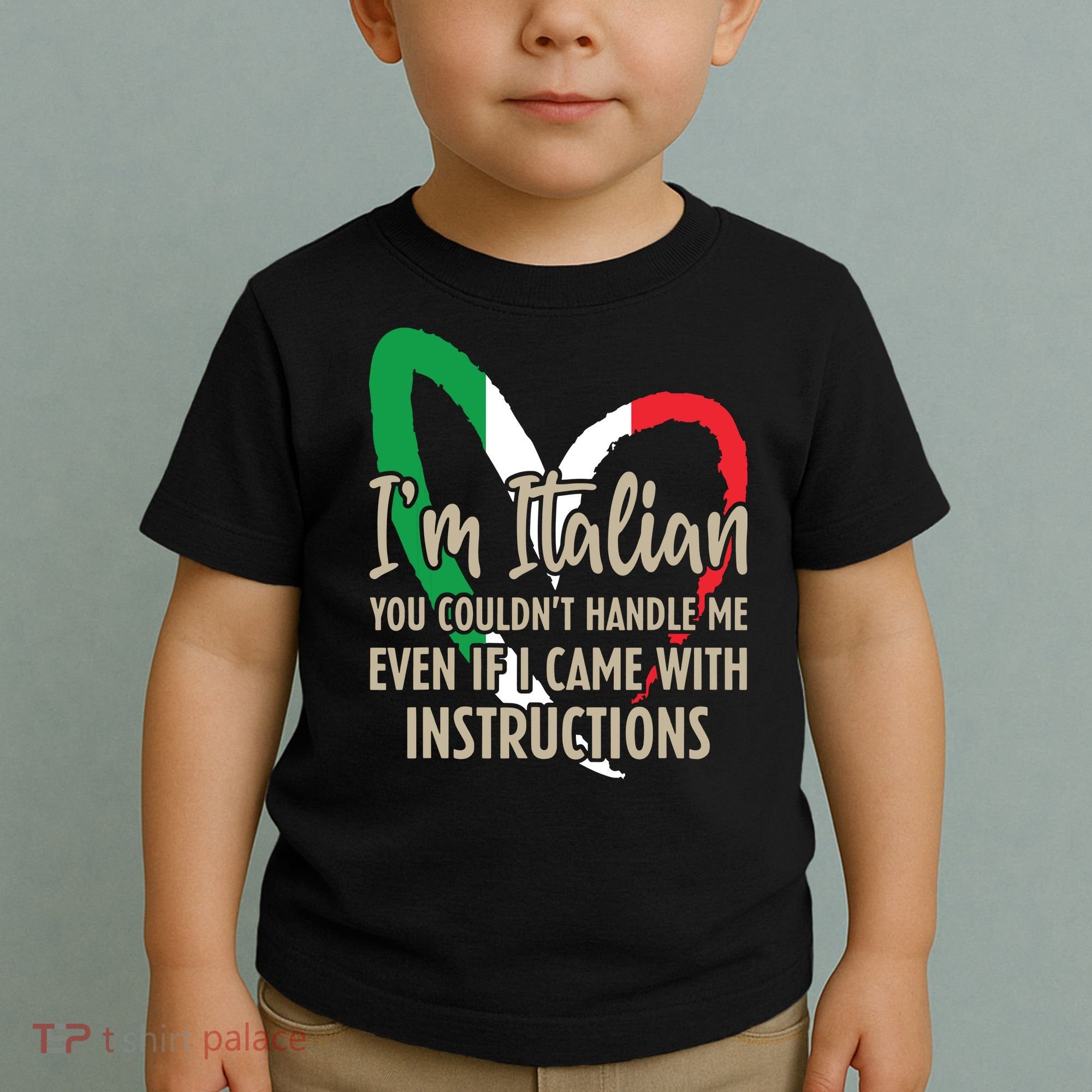 Funny Italian Sayings Im Italian Toddler T-Shirt