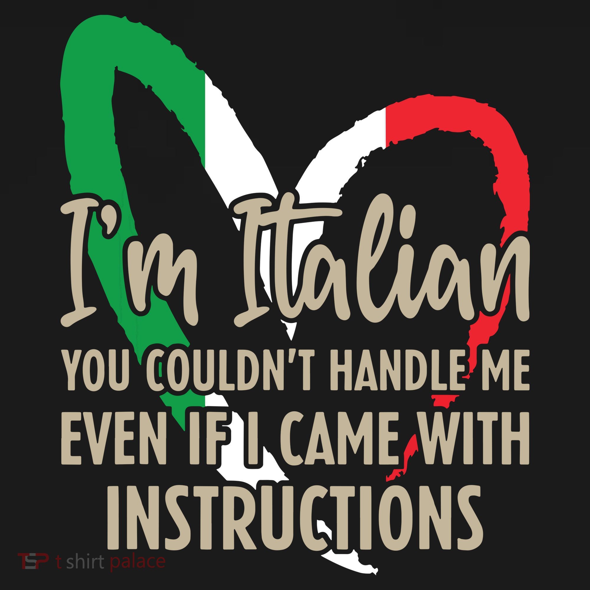 Funny Italian Sayings Im Italian Kids Sweatshirt