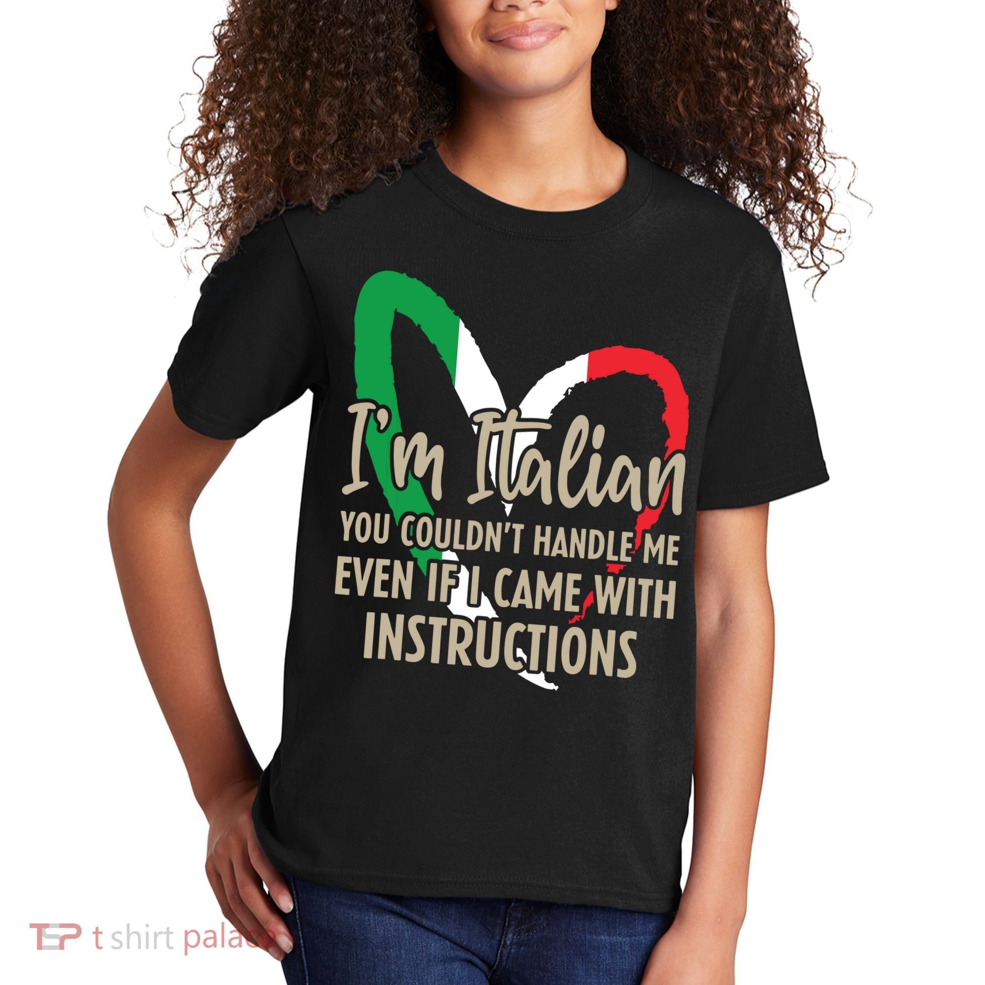 Funny Italian Sayings Im Italian Kids T-Shirt