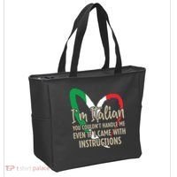 Funny Italian Sayings Im Italian Tote Bag thumb 2