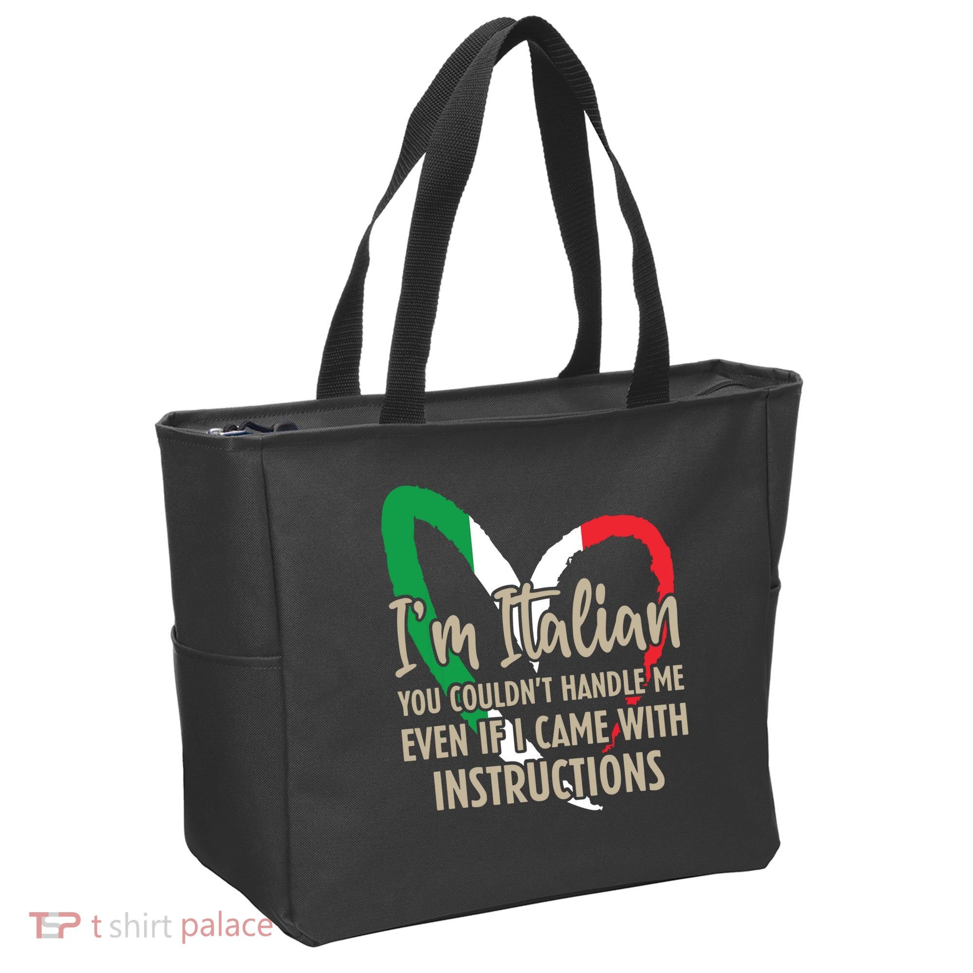 Funny Italian Sayings Im Italian Tote Bag