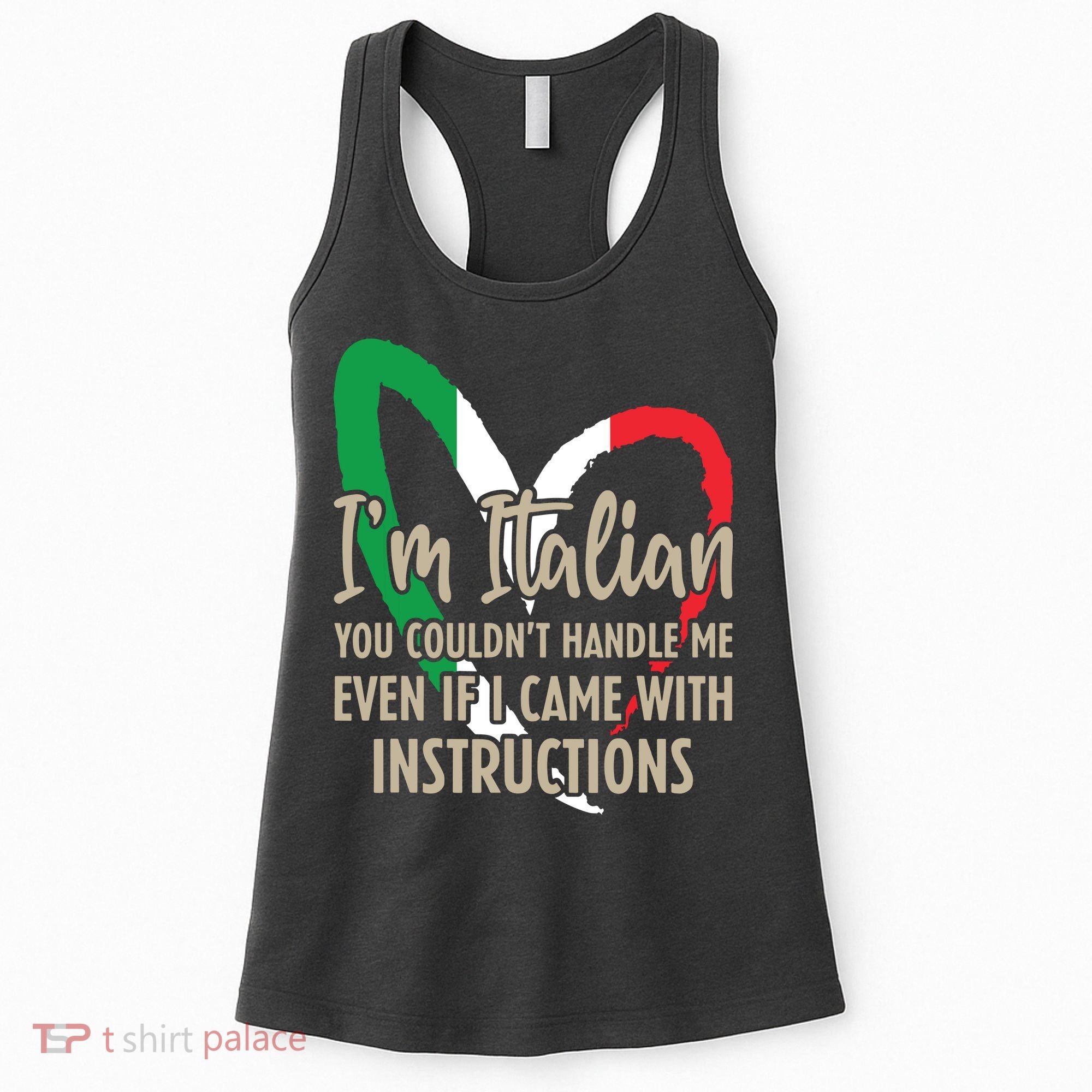 Funny Italian Sayings Im Italian Women's Tank Top