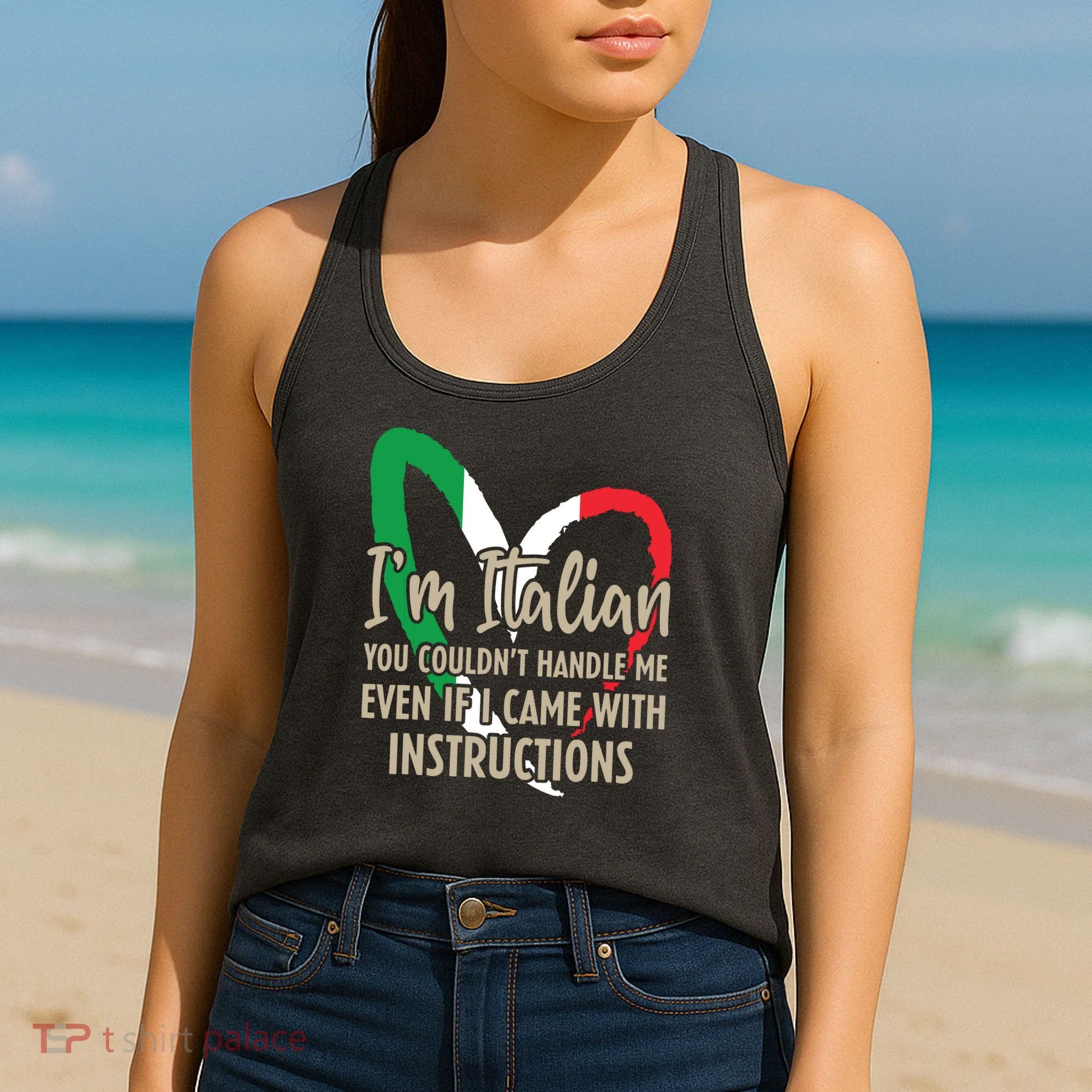 Funny Italian Sayings Im Italian Women's Tank Top