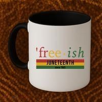 Free Ish Since 1865 With Pan African Flag For Juneteenth Coffee Mug thumb 2