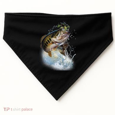 Fish and Hook USA-Made Doggie Bandana