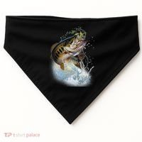 Fish and Hook USA-Made Doggie Bandana thumb 0