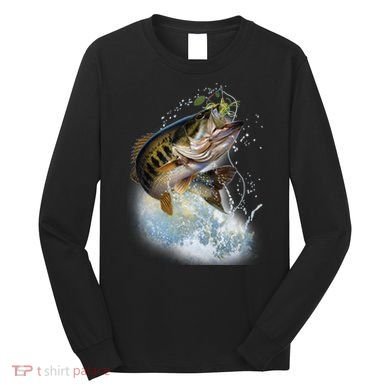 Fish and Hook Long Sleeve Shirt