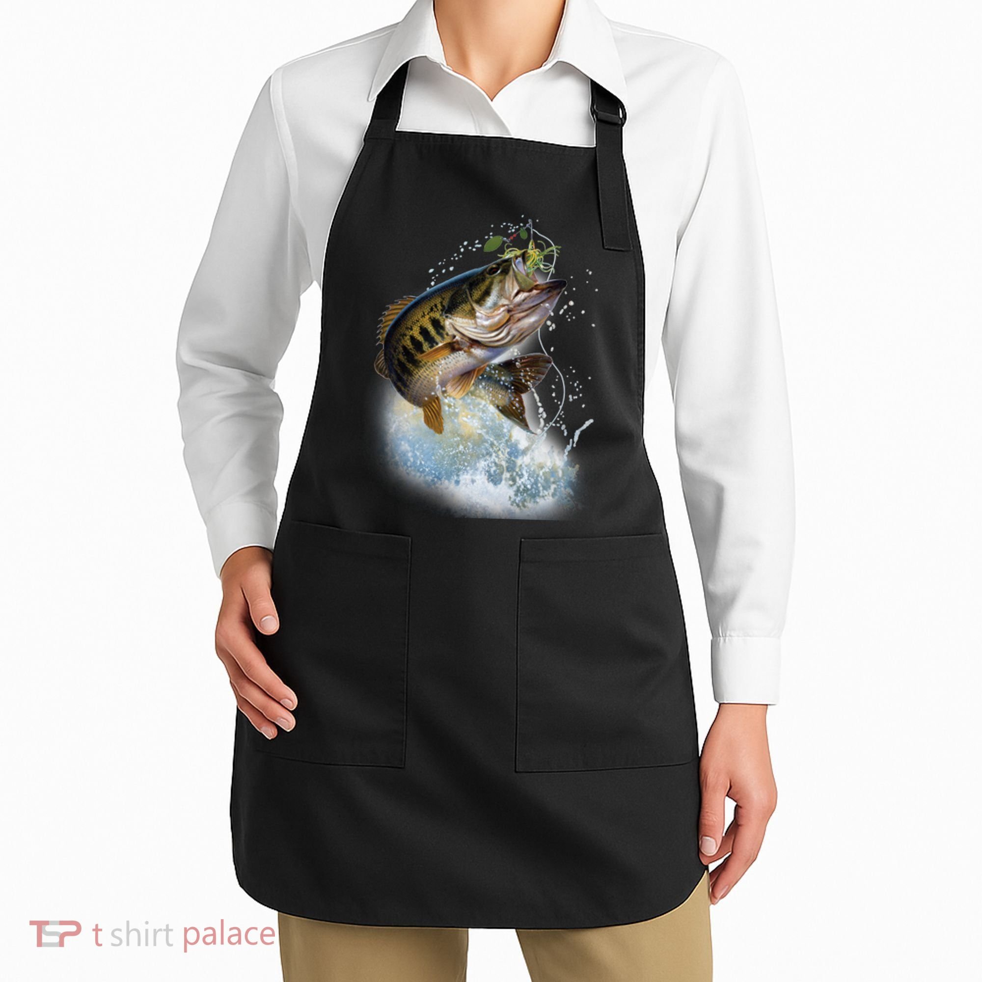 Fish and Hook Apron