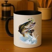 Fish and Hook Coffee Mug thumb 4