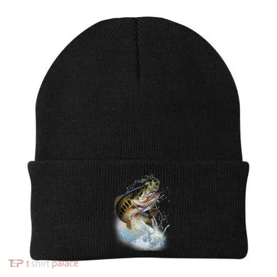 Fish and Hook Beanie