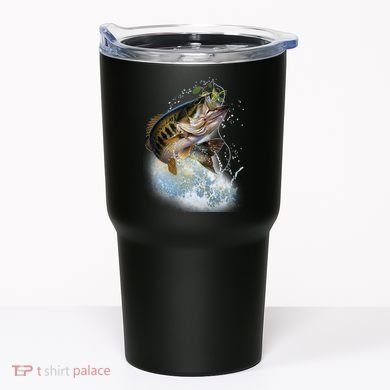Fish and Hook Tumbler