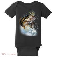 Fish and Hook Baby Bodysuit thumb 0