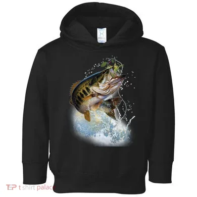 Fish and Hook Toddler Hoodie