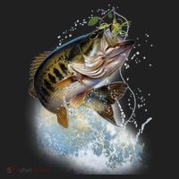 Fish and Hook Golf Towel thumb 3