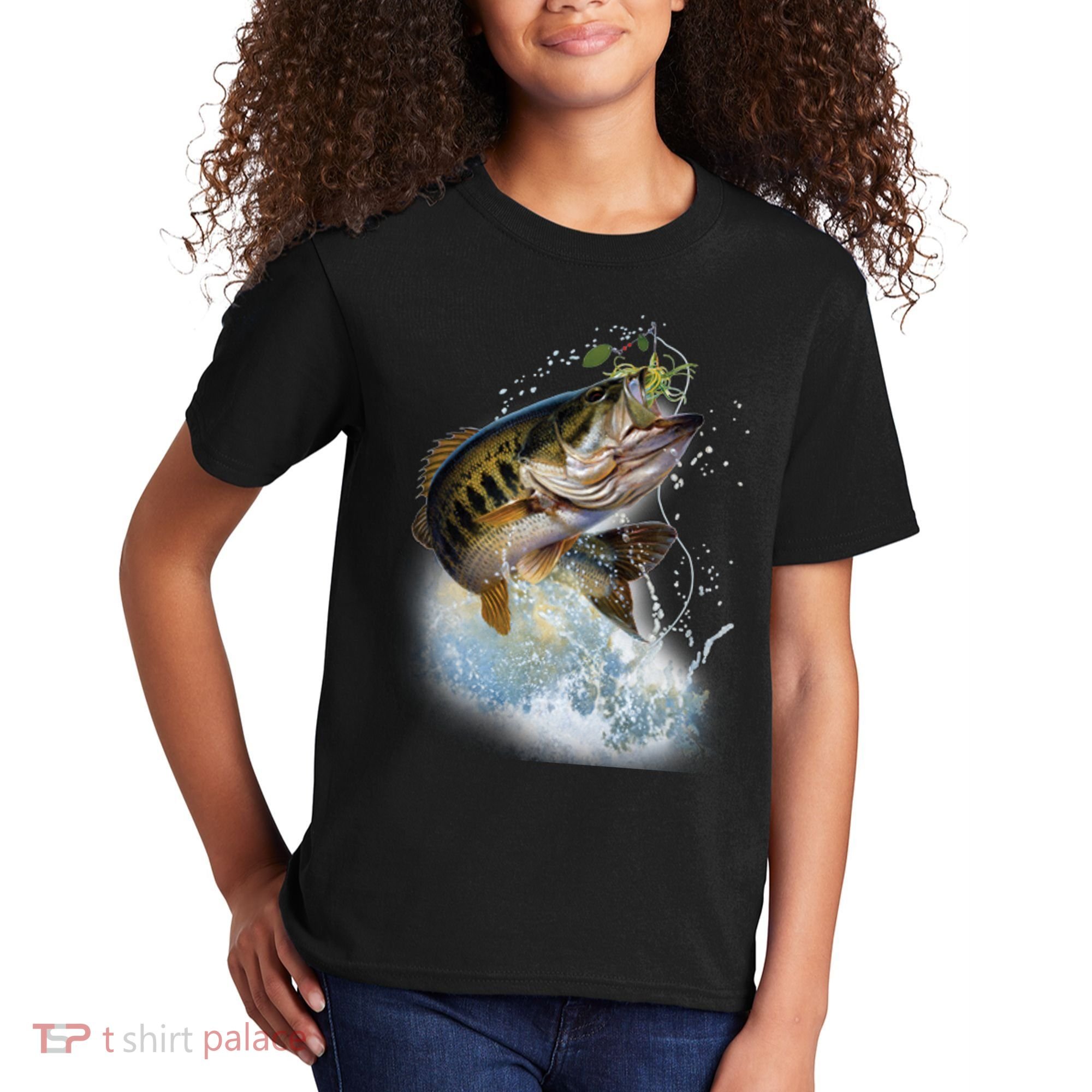 Fish and Hook Kids T-Shirt