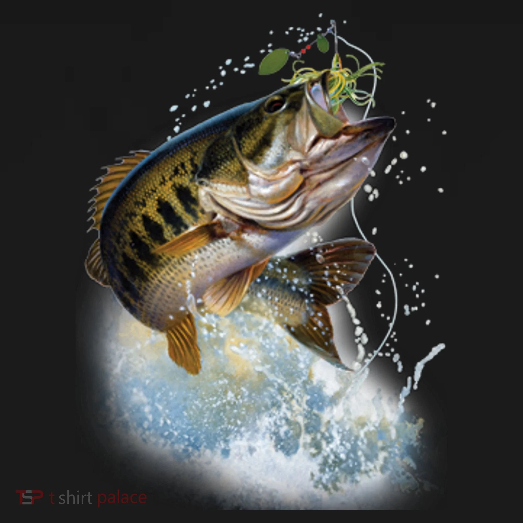 Fish and Hook Tote Bag