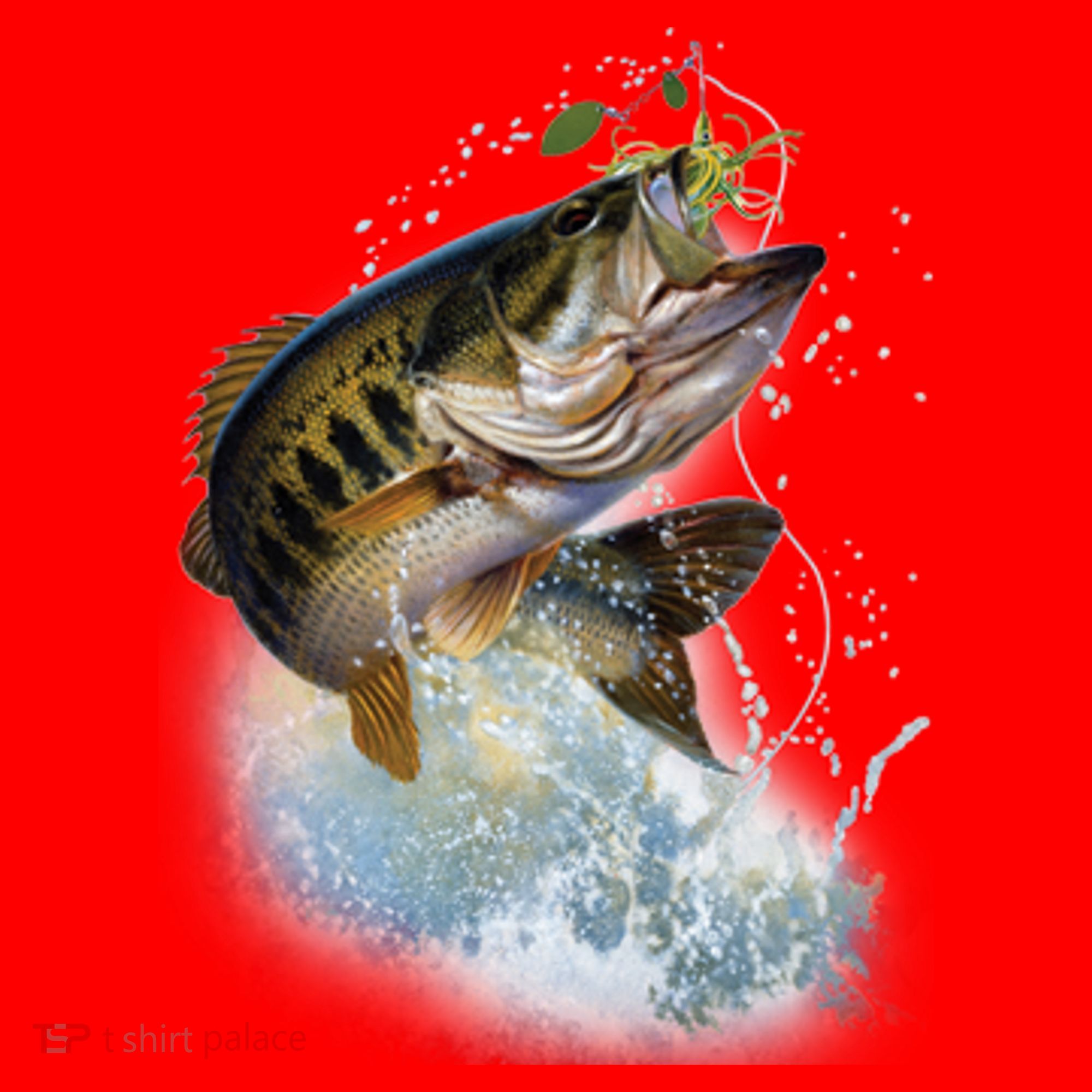 Fish and Hook Santa Hat