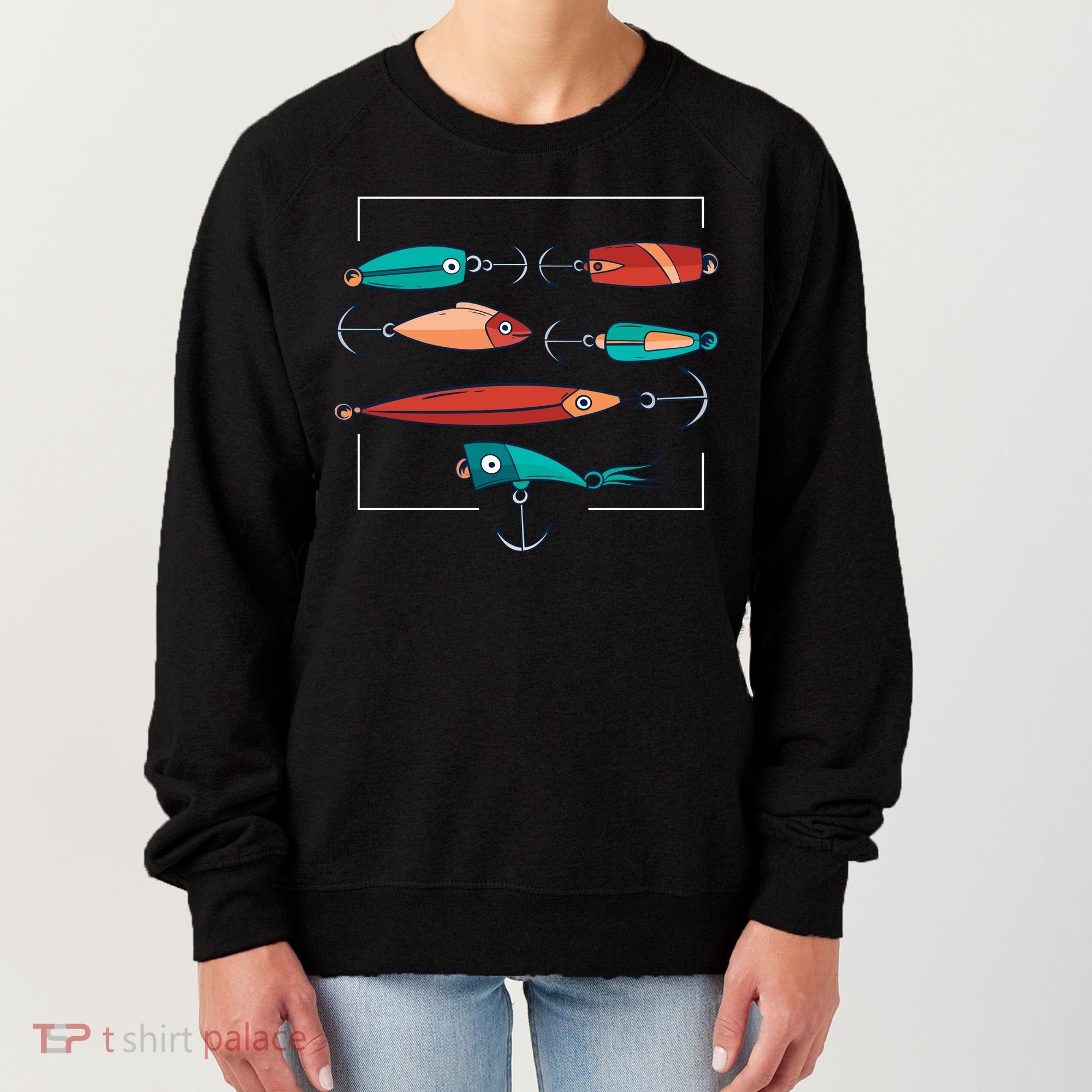 Fish Bait Set Women's Sweatshirt