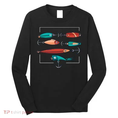 Fish Bait Set Long Sleeve Shirt