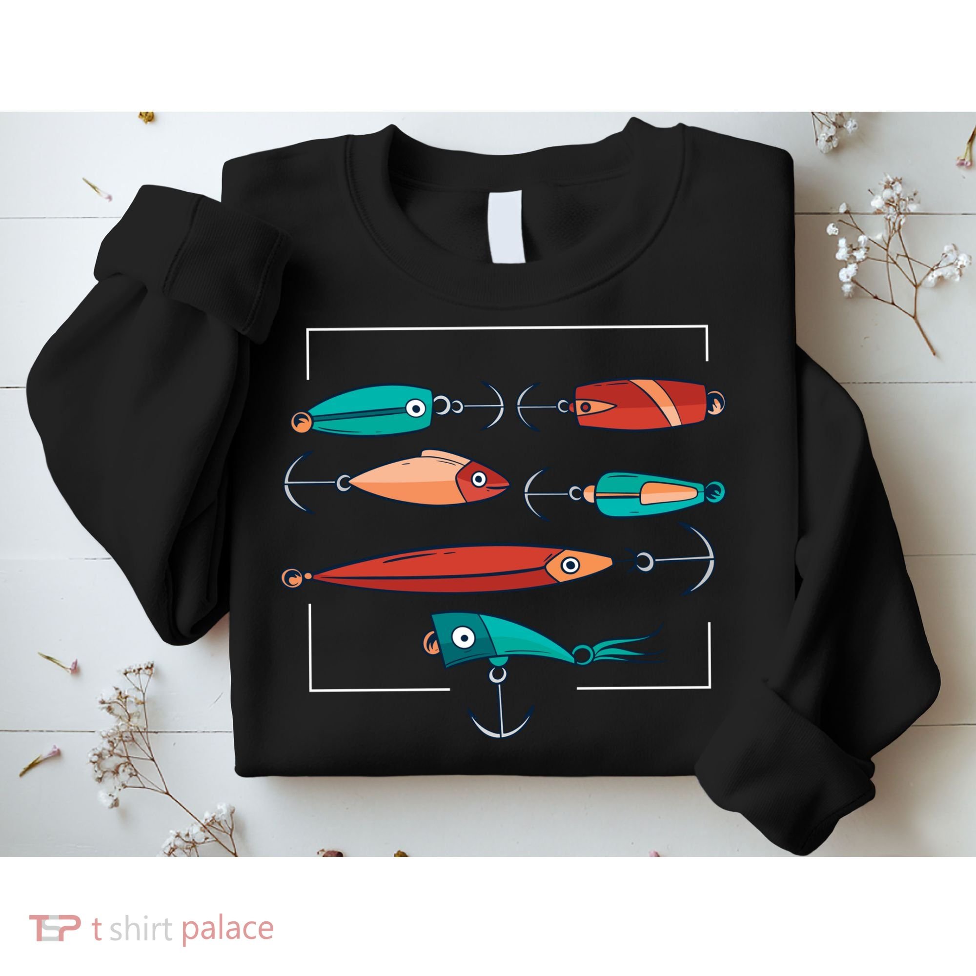 Fish Bait Set Sweatshirt