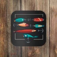 Fish Bait Set Coaster thumb 0