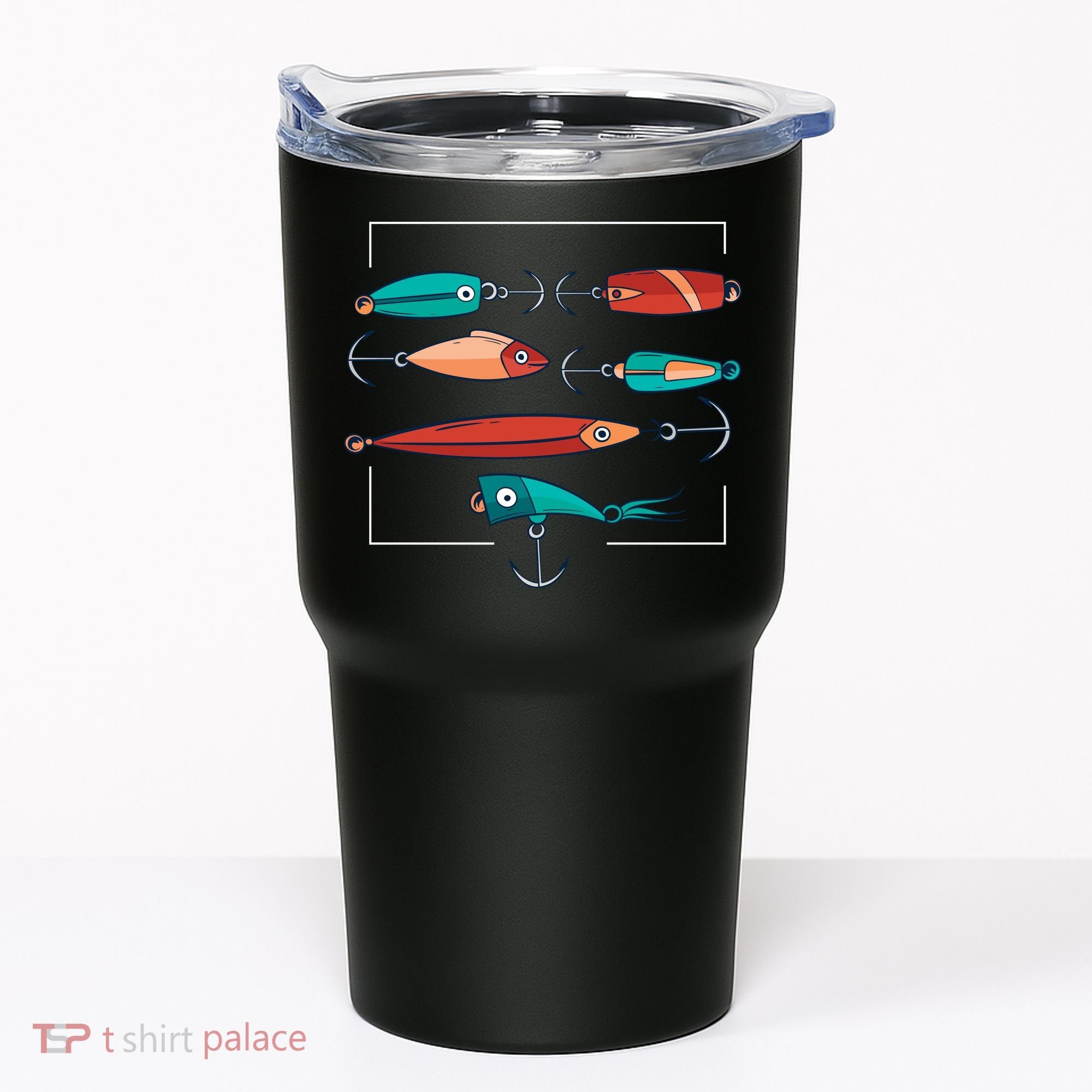 Fish Bait Set Tumbler