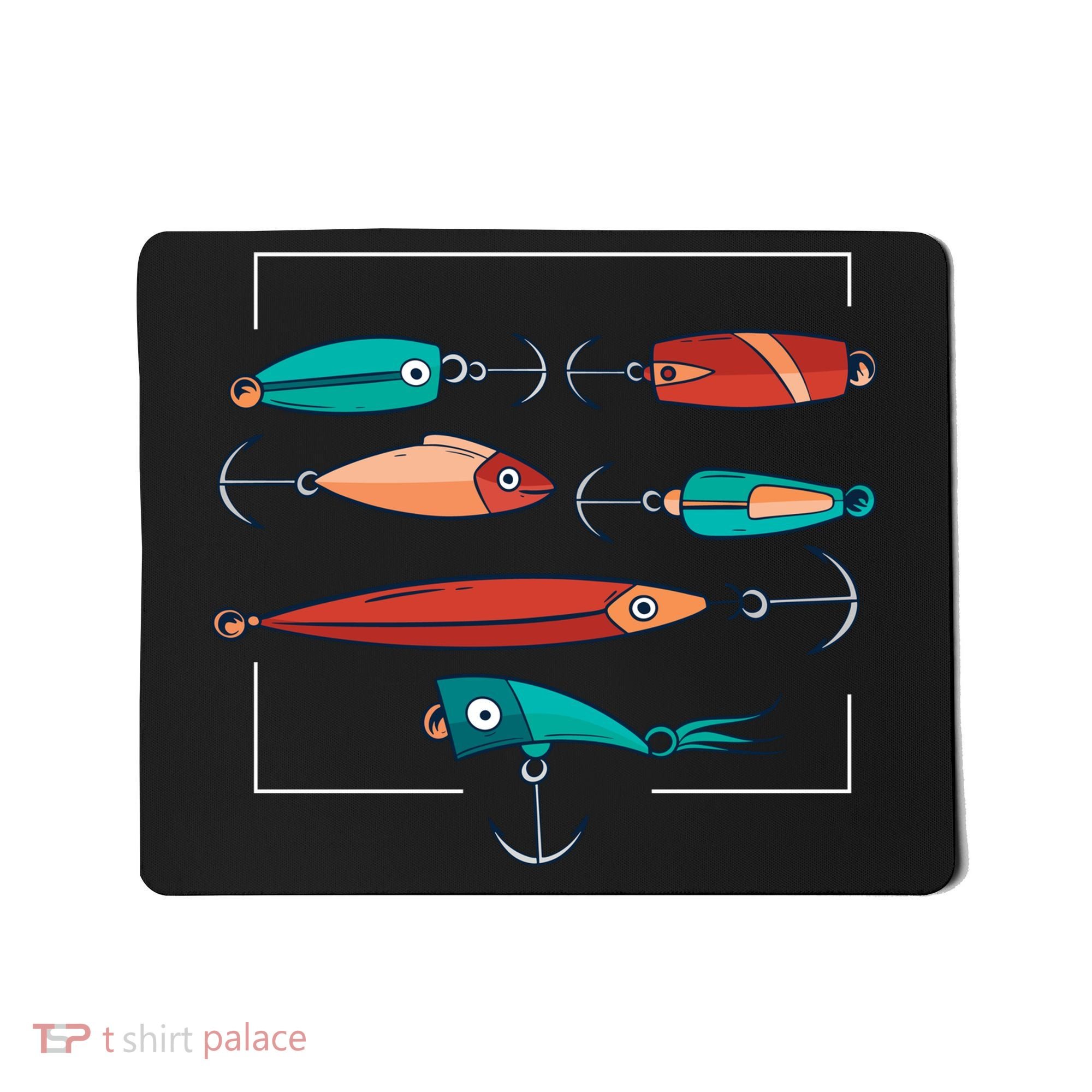 Fish Bait Set Mousepad