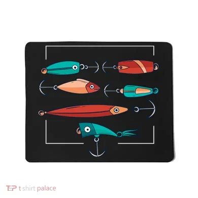 Fish Bait Set Mousepad