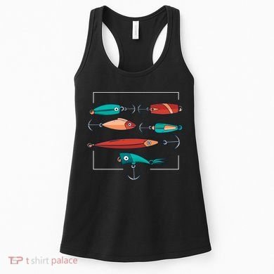 Fish Bait Set Women's Tank Top