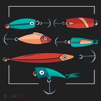 Fish Bait Set Hat thumb 2