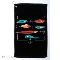 Fish Bait Set Golf Towel thumb 0