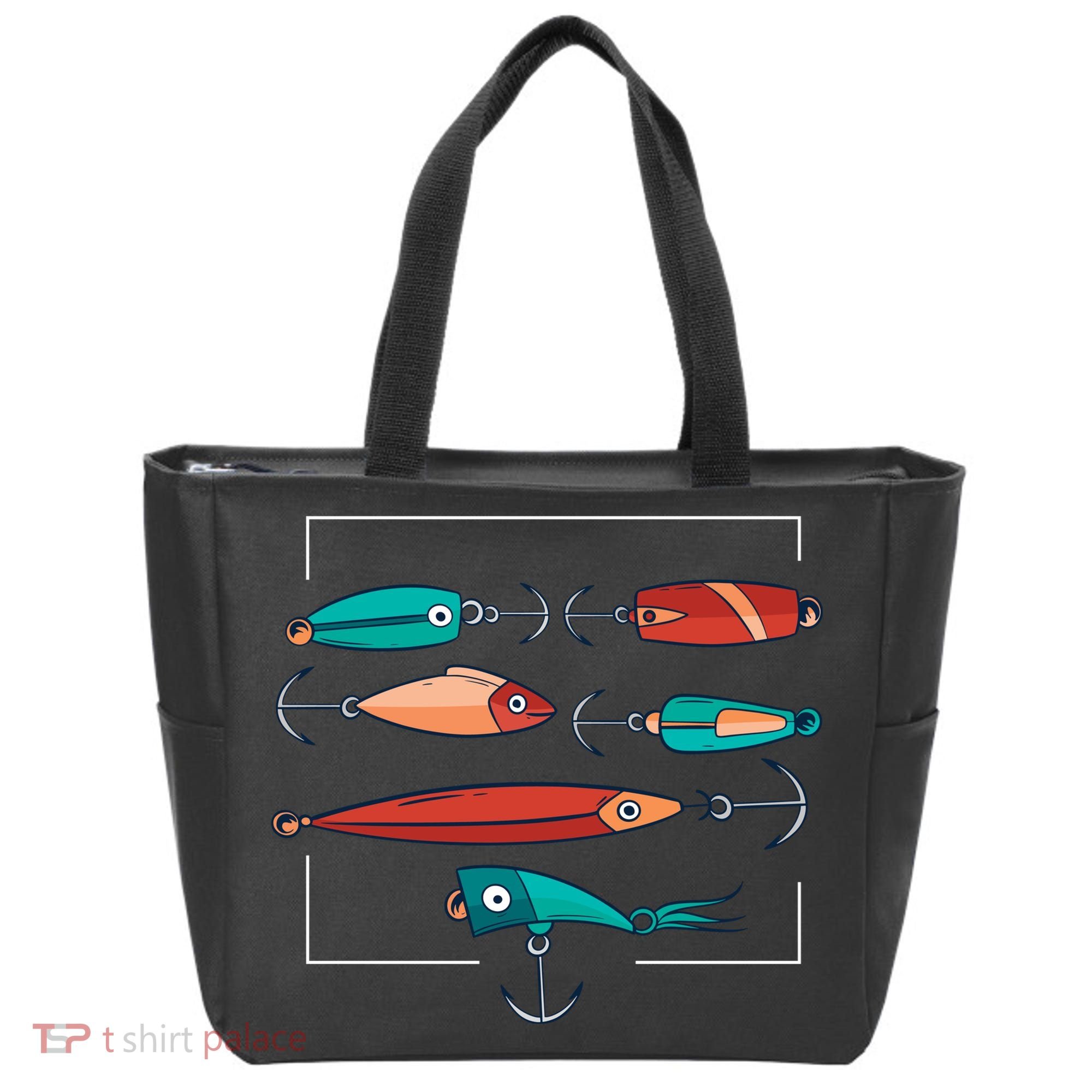 Fish Bait Set Tote Bag