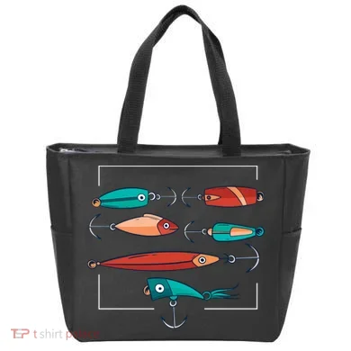 Fish Bait Set Tote Bag