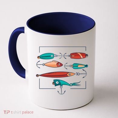 Fish Bait Set Coffee Mug