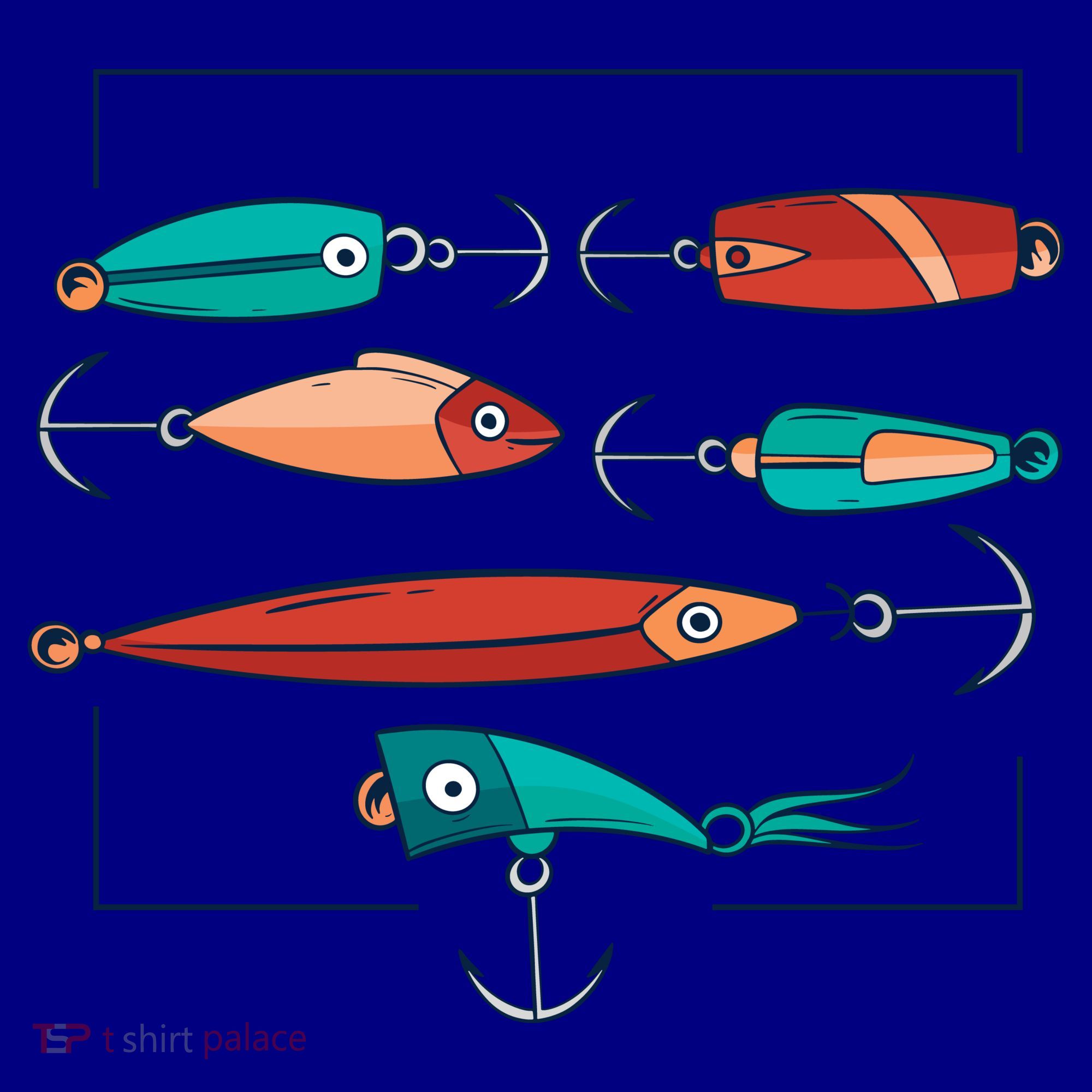 Fish Bait Set Coffee Mug