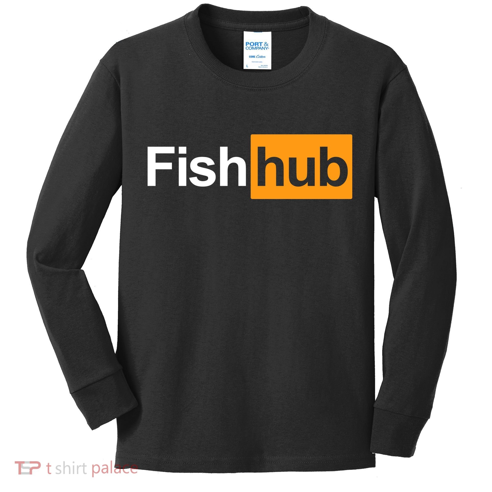 Fish Hub Kids Long Sleeve Shirt