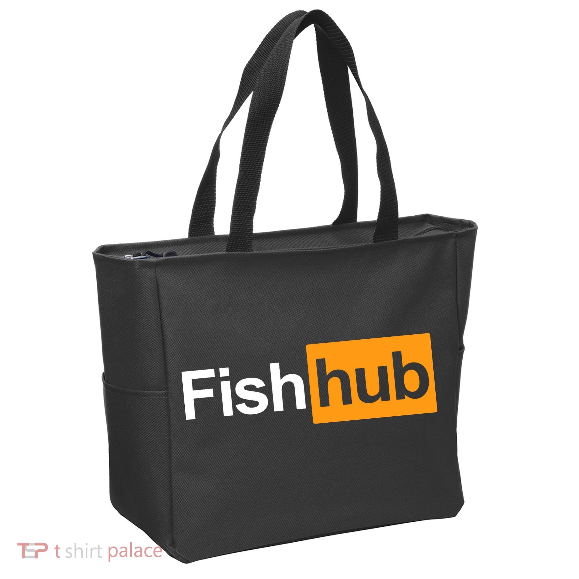 Fish Hub Tote Bag