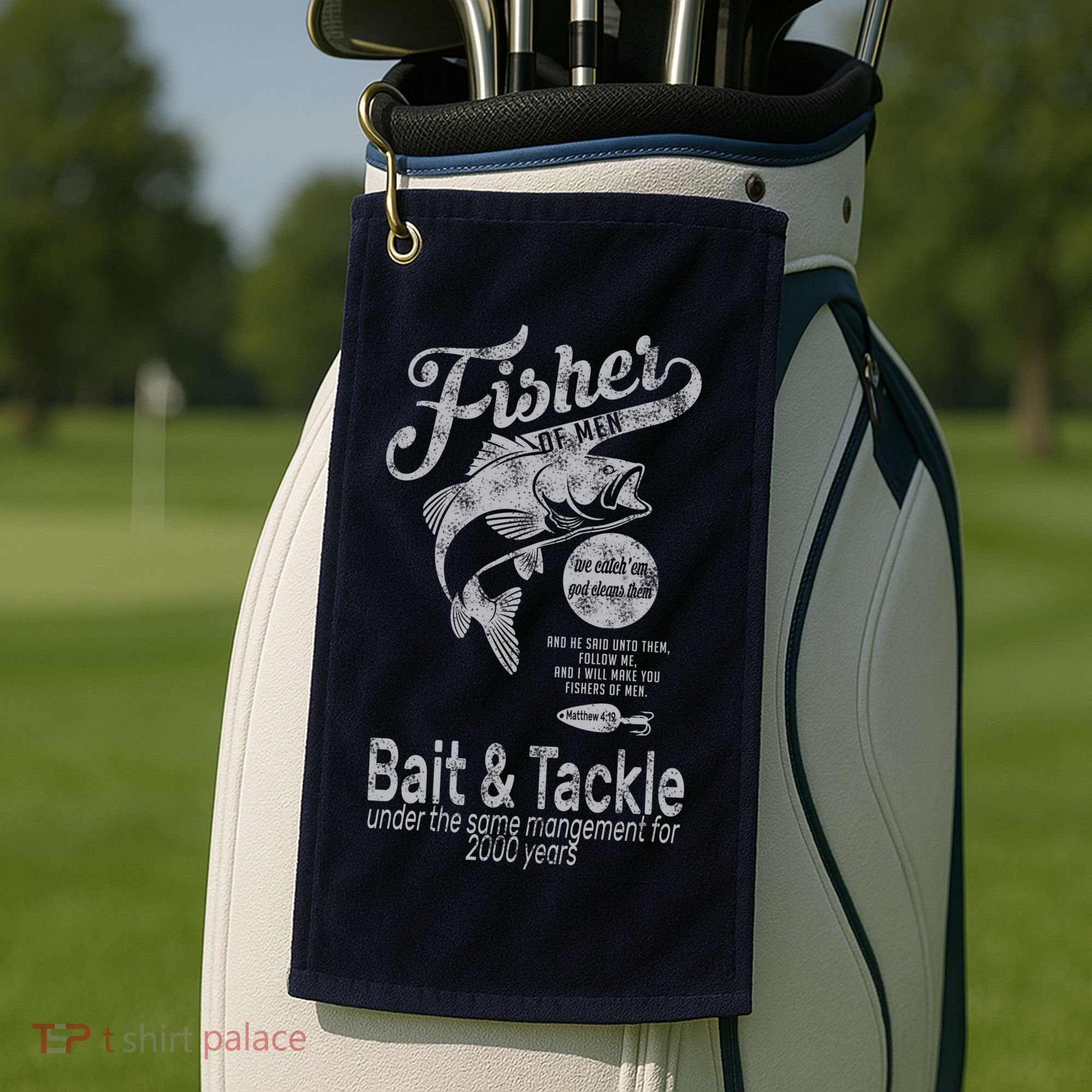 Fisher Of Men Golf Towel