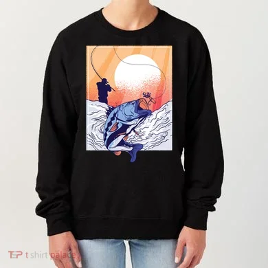 Fisherman Sunset Women's Sweatshirt
