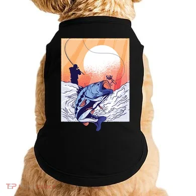 Fisherman Sunset Doggie Tank