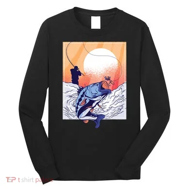 Fisherman Sunset Long Sleeve Shirt