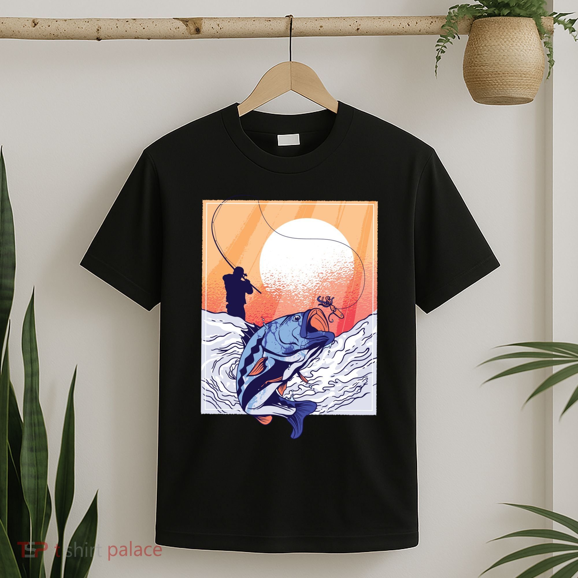 Fisherman Sunset T-Shirt
