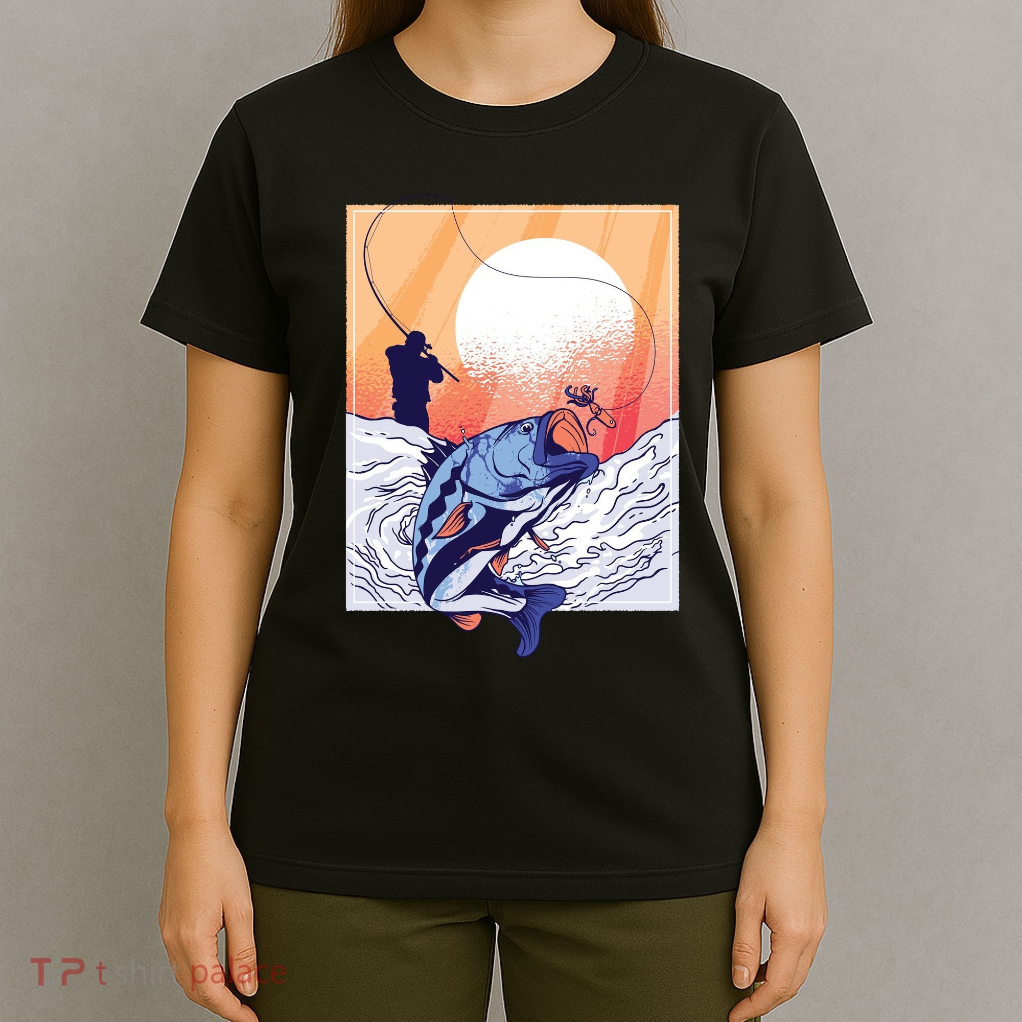 Fisherman Sunset T-Shirt