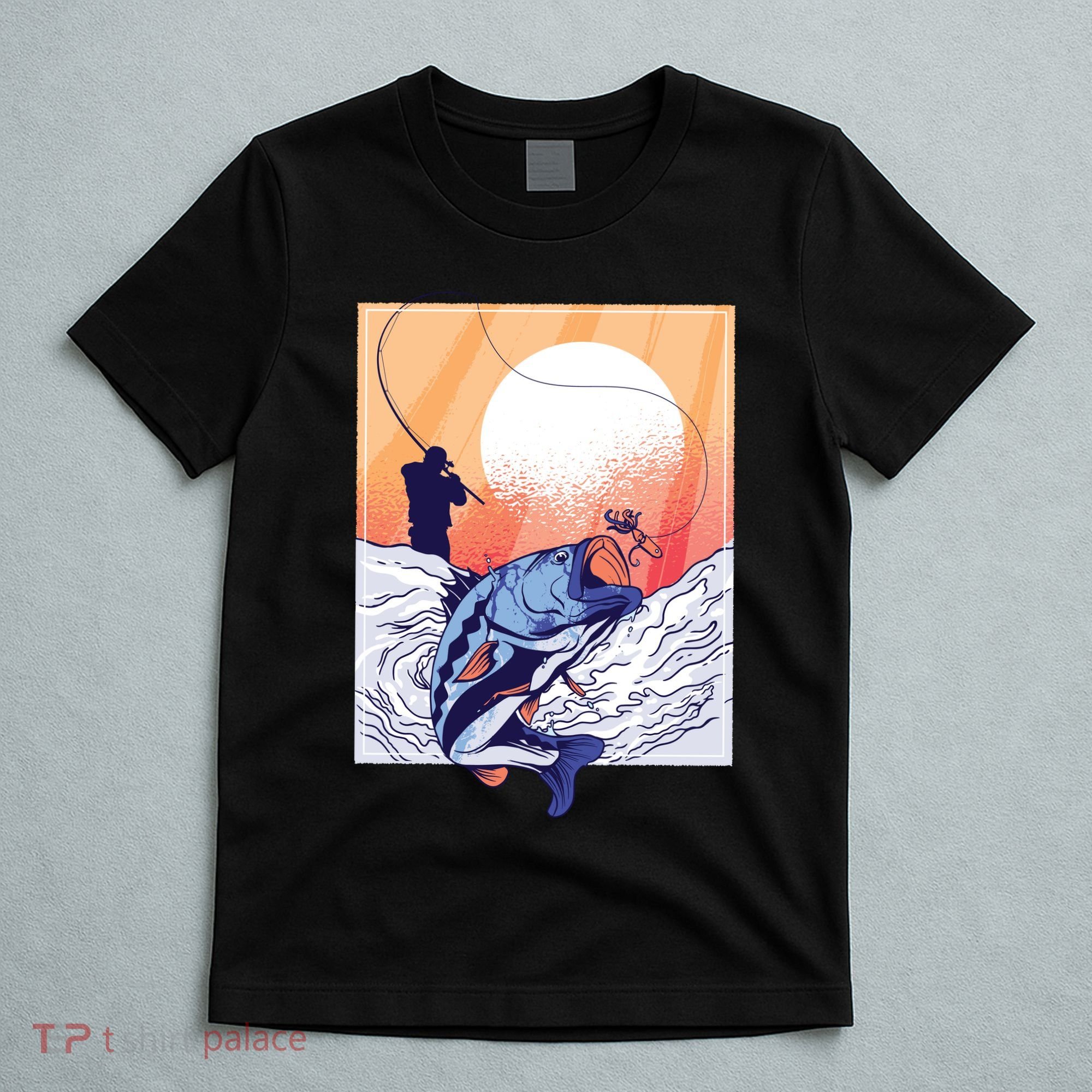 Fisherman Sunset T-Shirt