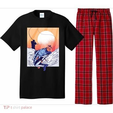 Fisherman Sunset Pajama Set