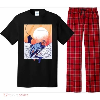 Fisherman Sunset Pajama Set