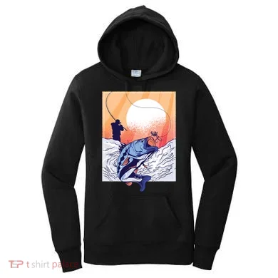 Fisherman Sunset Women's Hoodie