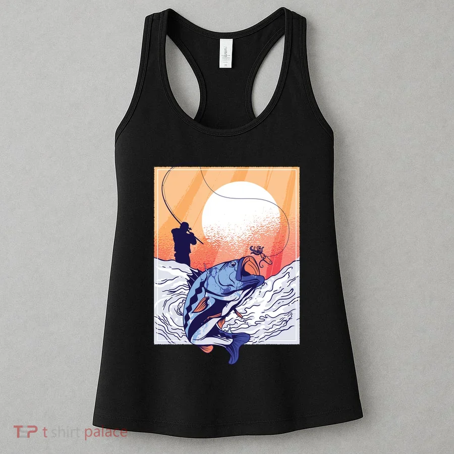 Fisherman Sunset Women's Tank Top