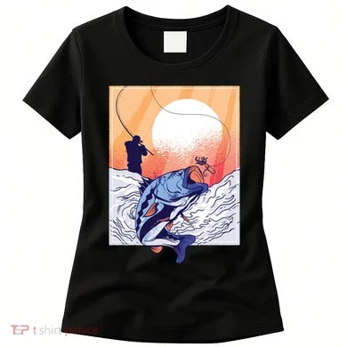 Fisherman Sunset Women's T-Shirt